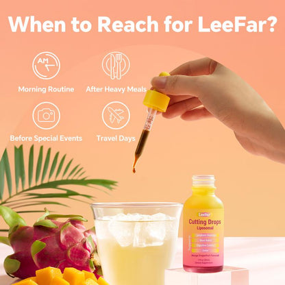 LeeFar Cutting Drops (Debloat & Detox)
