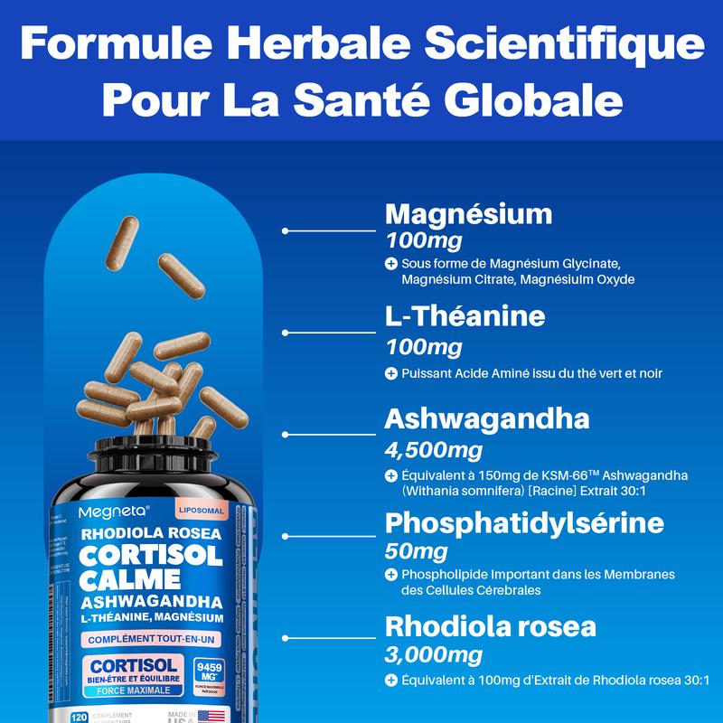 Megneta Cortisol Calme 16-en-1
