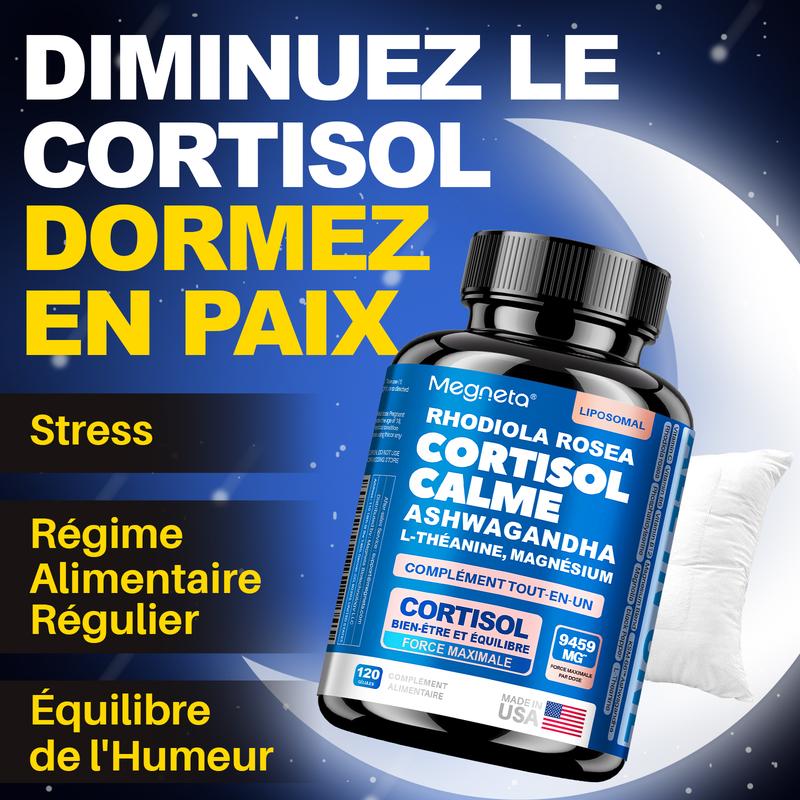 Megneta Cortisol Calme 16-en-1