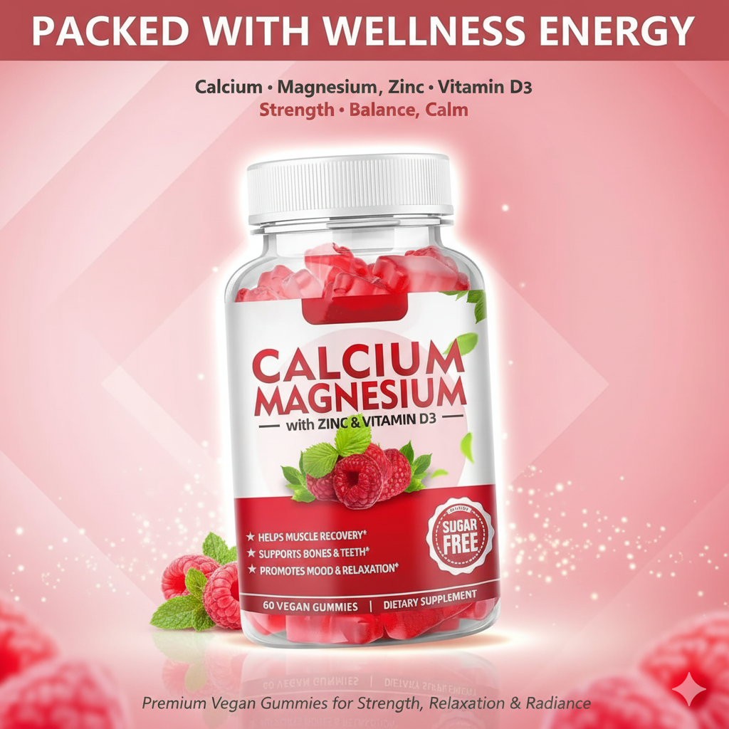 Gommes Aluna au calcium et au magnésium