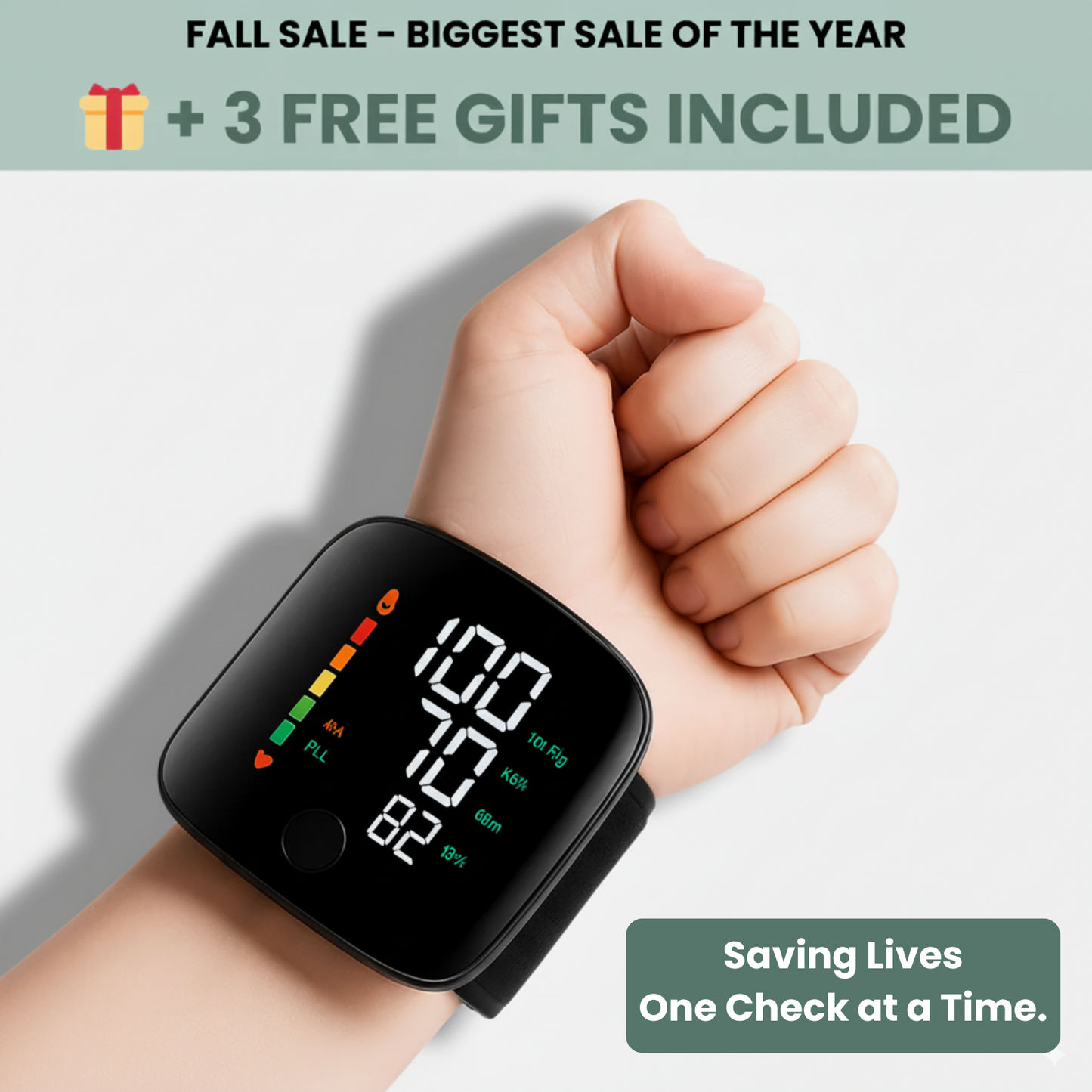 Tensiomètre de poignet Aluna™